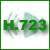 音效壓縮採用 H.723-1